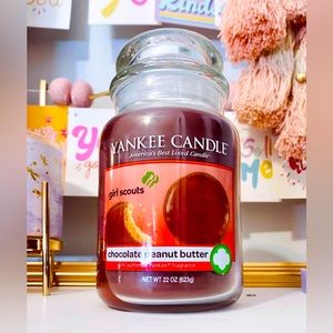 Yankee Candle Girl Scouts Chocolate Peanut Butter Candle